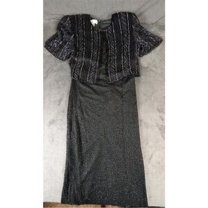 Elegant Black Mini Dress